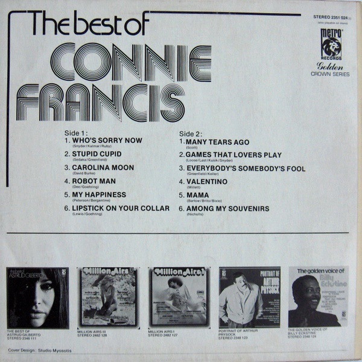 Connie Francis – The Best Of