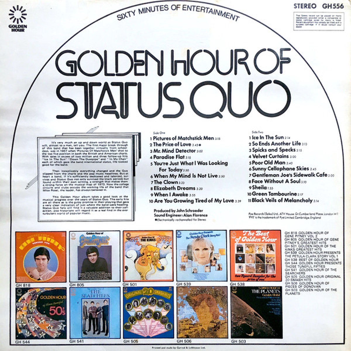Status Quo – Golden Hour Of Status Quo