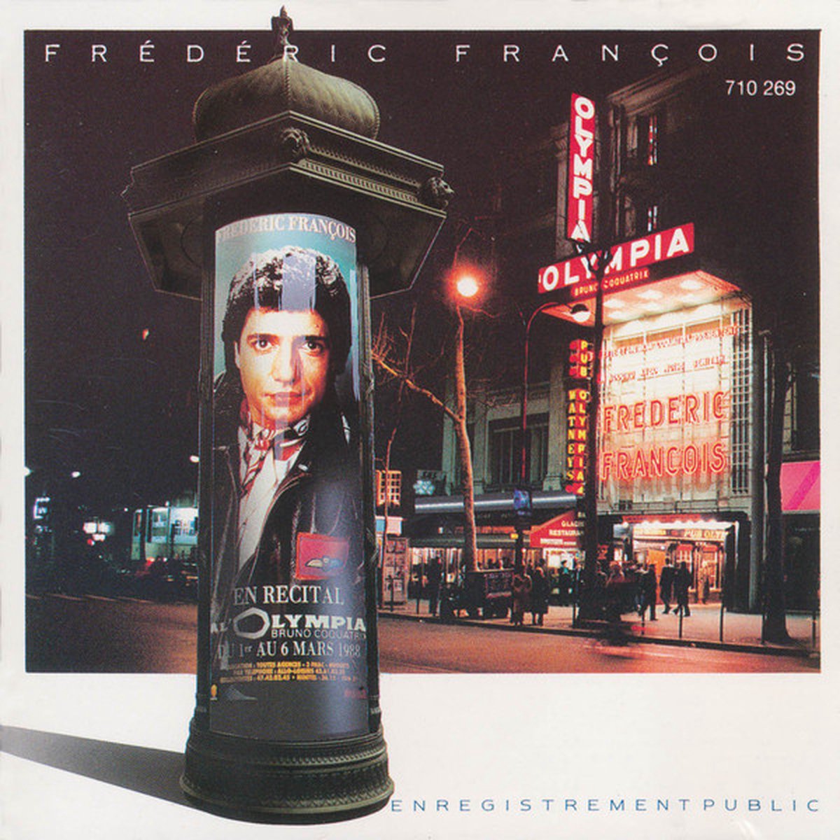 Frédéric François – Enregistrement Public