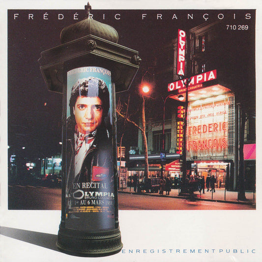 Frédéric François – Enregistrement Public