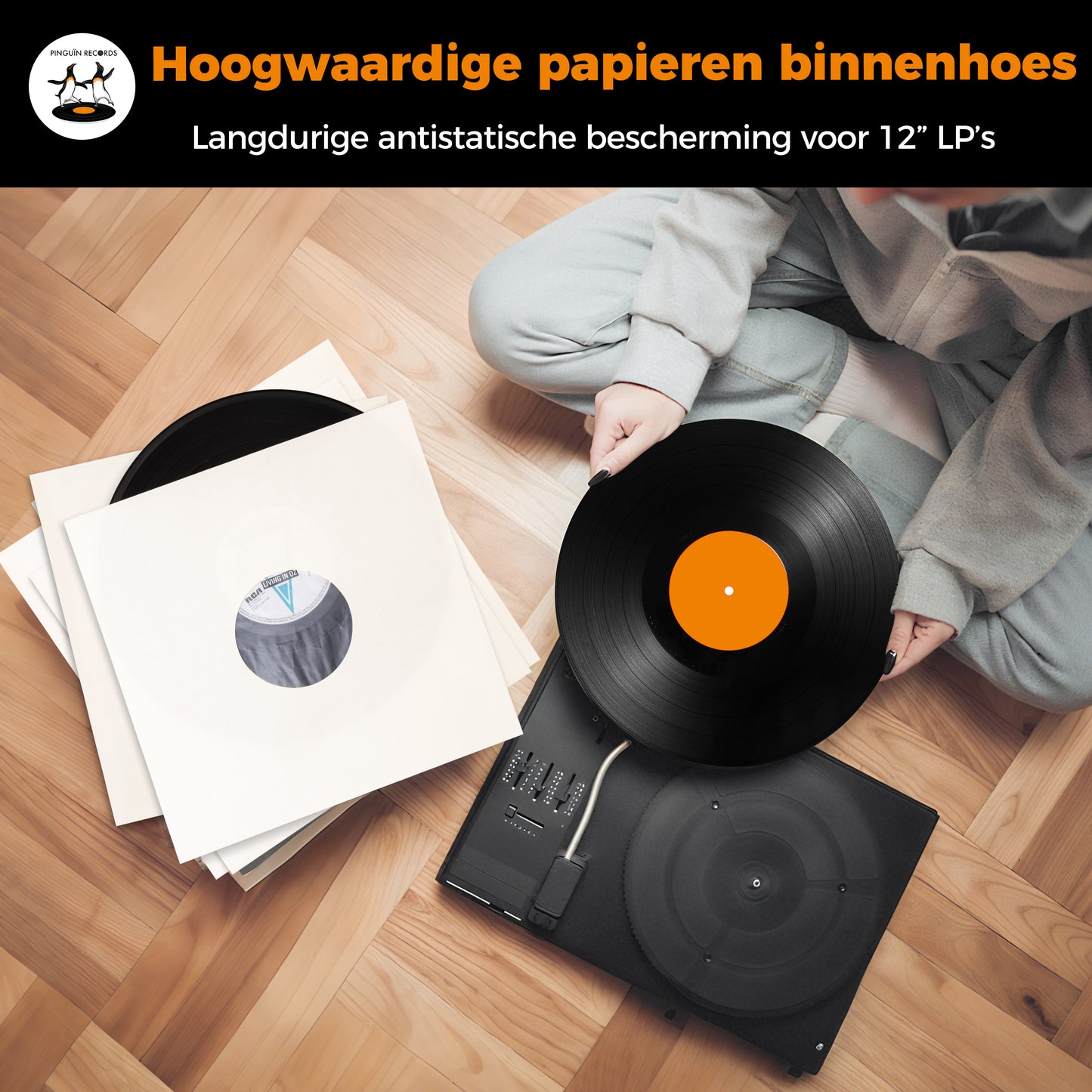 LP Inner Sleeves - Antistatic Lining