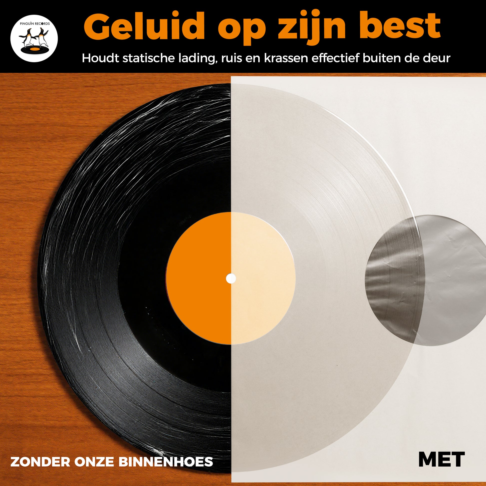 ENVLY® LP platenhoezen (50x) | beschermhoezen | 12 Inch ENVLY® LP platenhoezen (50x) | beschermhoezen | 12 Inch