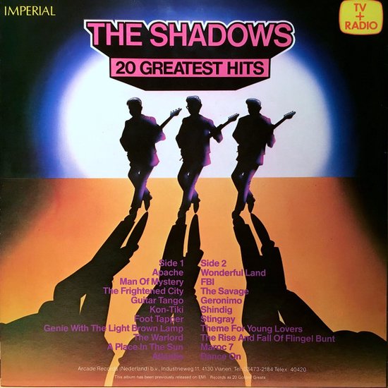 The Shadows – 20 Greatest Hits