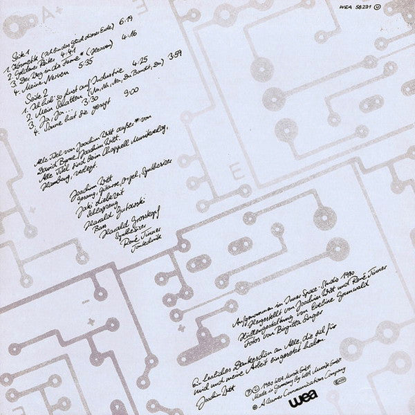 Joachim Witt – Silberblick