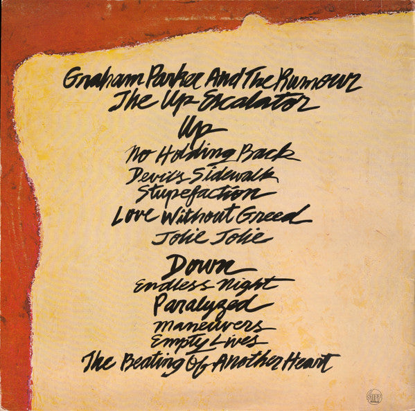 Graham Parker And The Rumour – The Up Escalator
