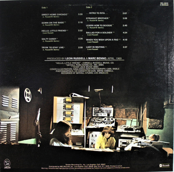 Leon Russell & Marc Benno – Asylum Choir II