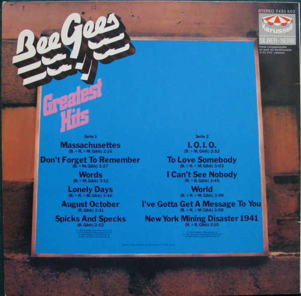 Bee Gees – Greatest Hits
