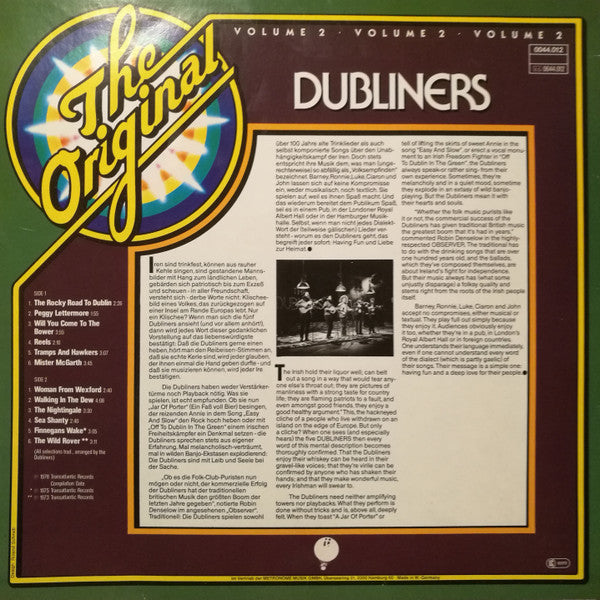 The Dubliners - The Original Dubliners Volume 2