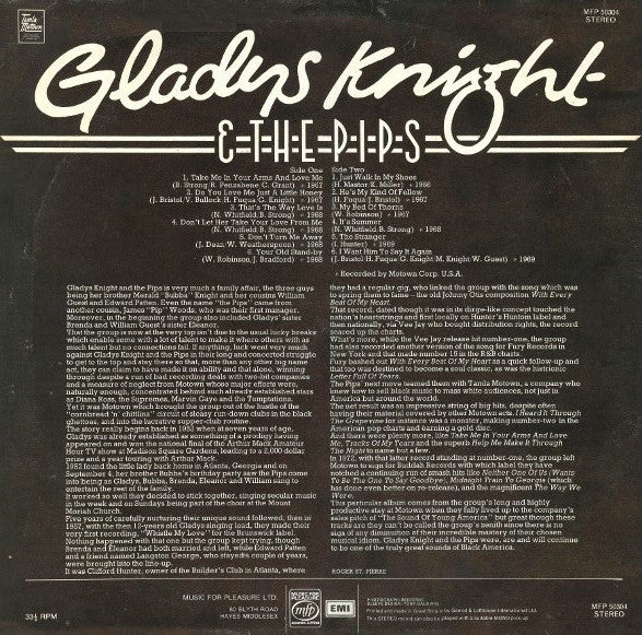 Gladys Knight & The Pips – The Fabulous Gladys Knight & The Pips