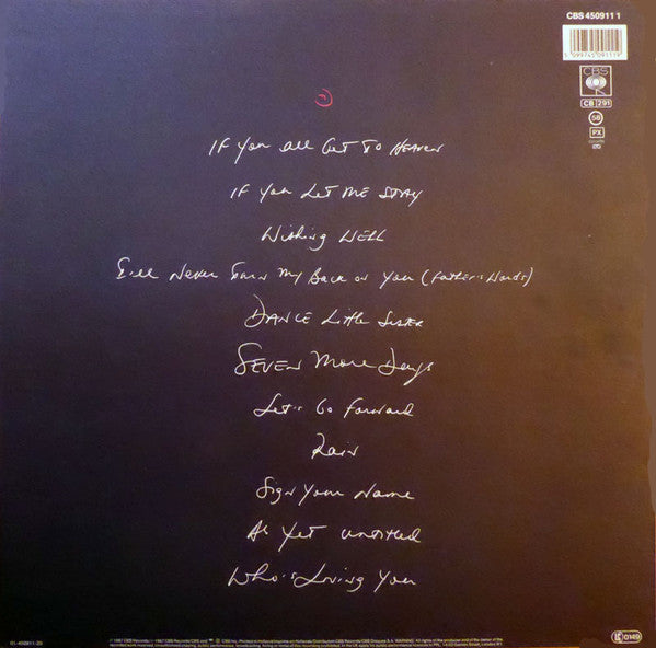 Terence Trent D'Arby – Introducing the Hardline According To Terence Trent D'Arby