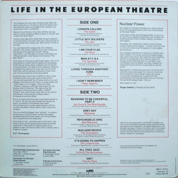 Various – Life In The European Theatre
