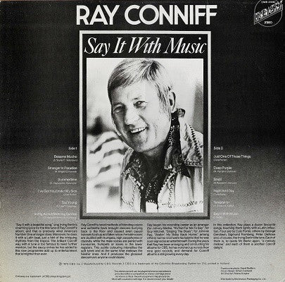 Ray Conniff – Say It With Music