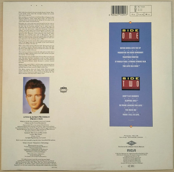 Rick Astley – Whenever You Need Somebody