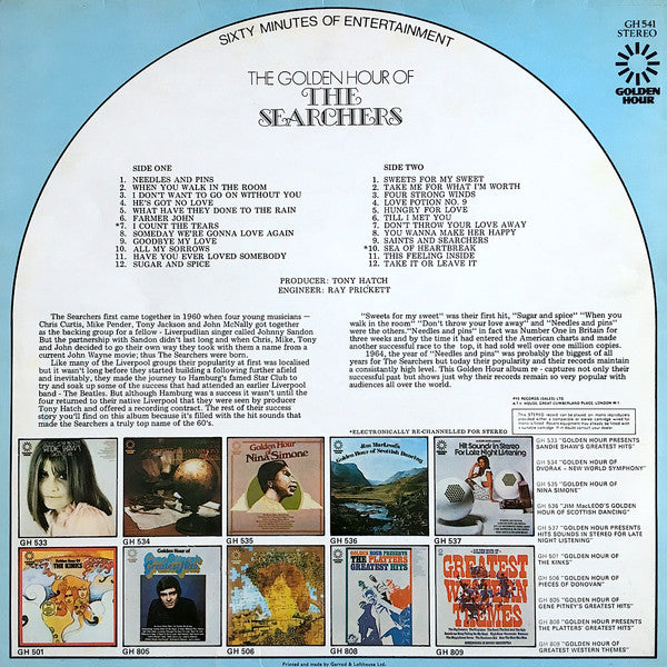 The Searchers – Golden Hour Of The Searchers
