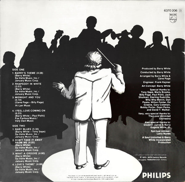 Barry White – Rhapsody In White