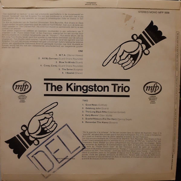 The Kingston Trio – At Large With The Kingston Trio