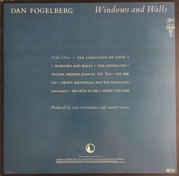 Dan Fogelberg – Windows And Walls