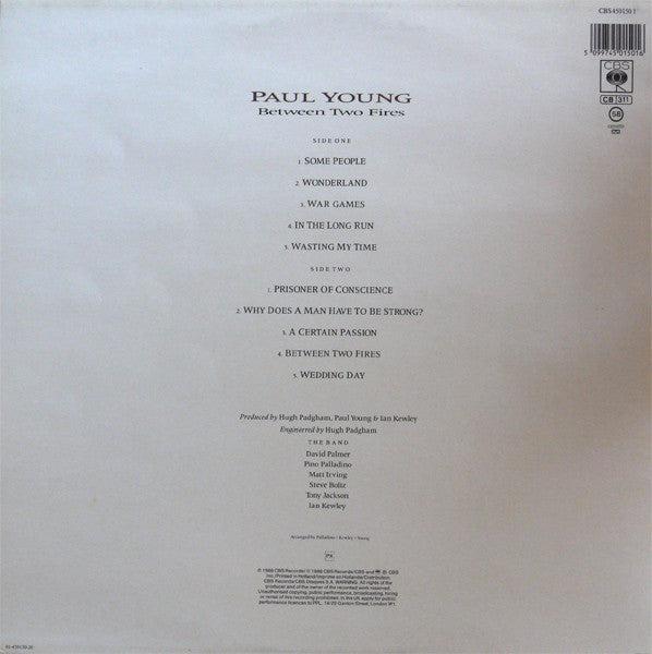 Paul Young – Between Two Fires