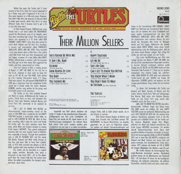 The Turtles – Reflection - Their Million Sellers