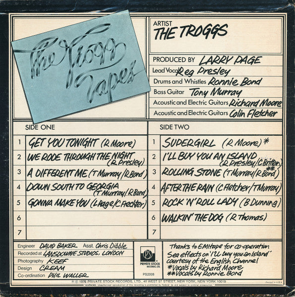 The Troggs – The Troggs Tapes