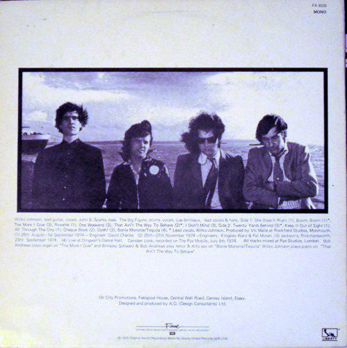 Dr. Feelgood – Down By The Jetty
