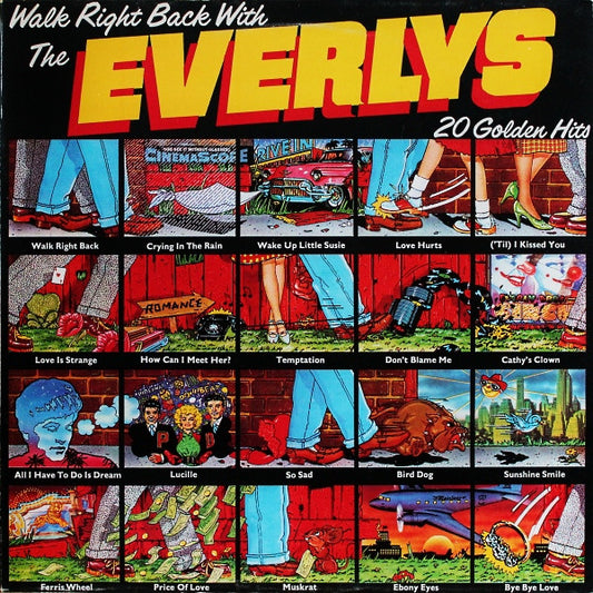 The Everly Brothers – Walk Right Back With The Everlys – 20 Golden Hits
