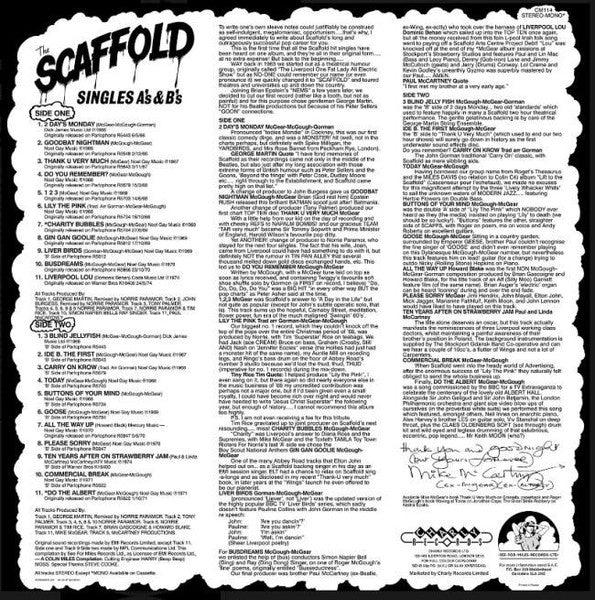 The Scaffold – Singles A's & B's
