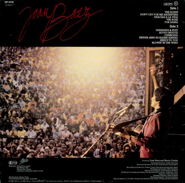 Joan Baez – Europa Tournee