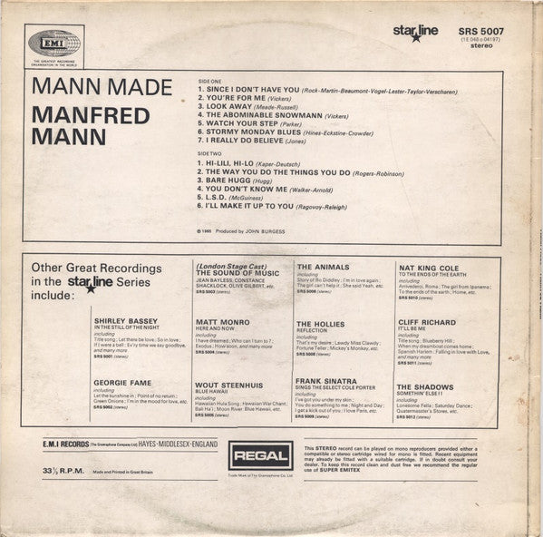 Manfred Mann – Mann Made