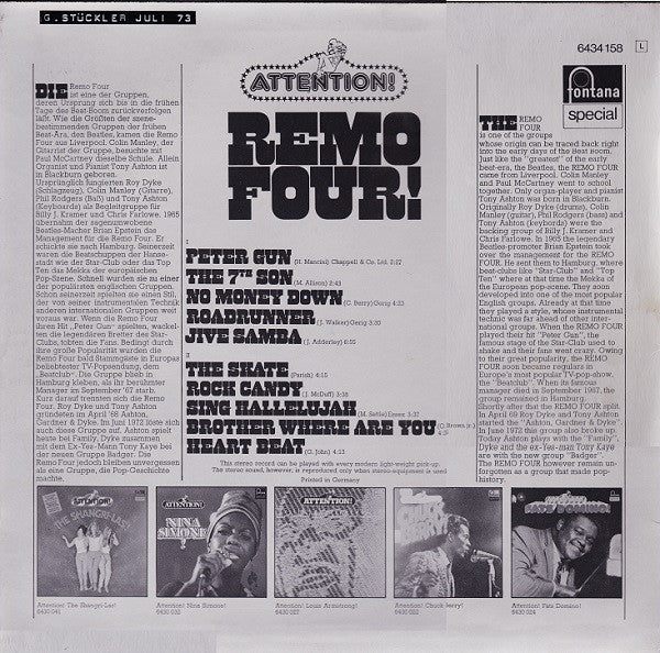 Remo Four – Attention! Remo Four!