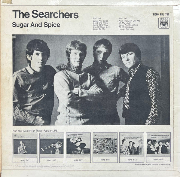 The Searchers – Sugar And Spice