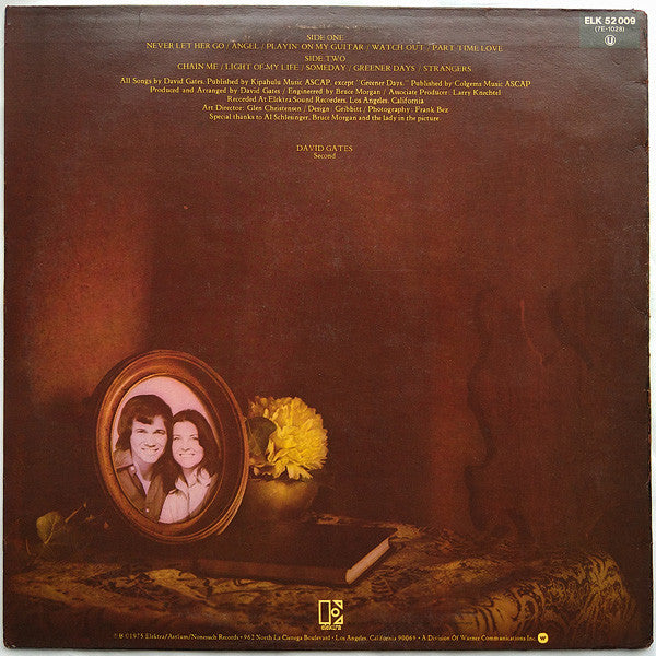 David Gates – Never Let Her Go