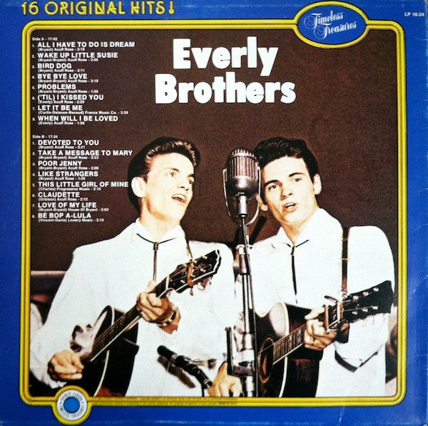 Everly Brothers – 16 Original Hits!