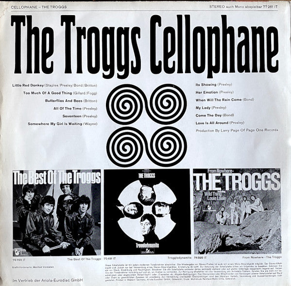 The Troggs – Cellophane