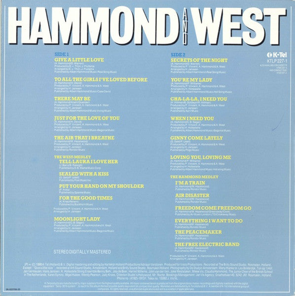 Hammond And West – Hammond And West