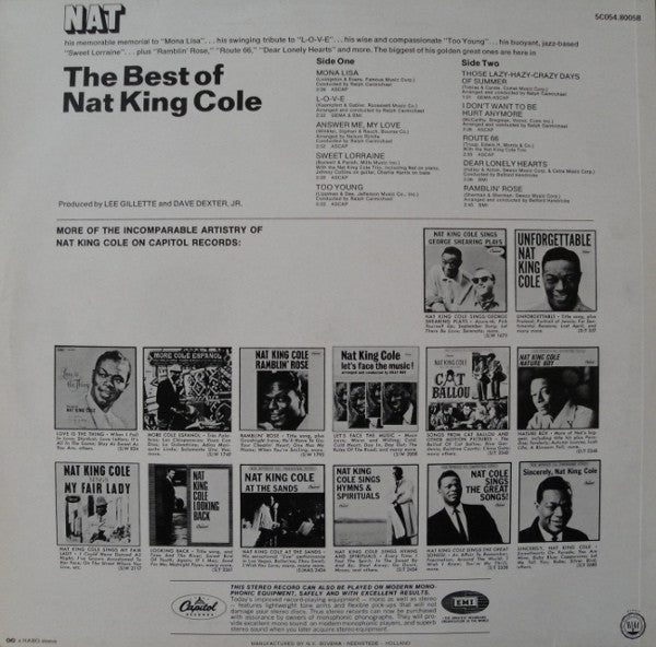 Nat King Cole – The Best of Nat King Cole