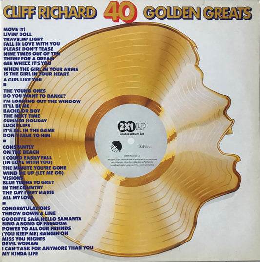 Cliff Richard – 40 Golden Greats