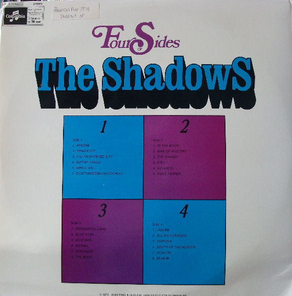 The Shadows – Four Sides of The Shadows