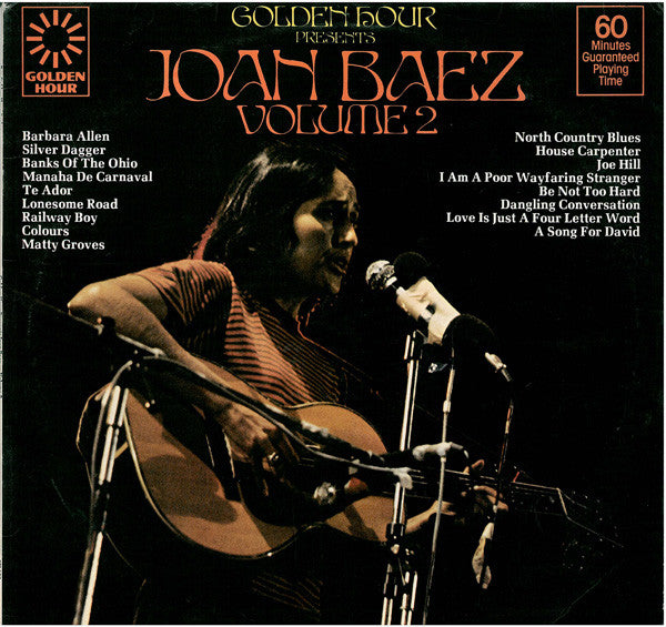 Joan Baez – Golden Hour Presents Joan Baez vol. 2