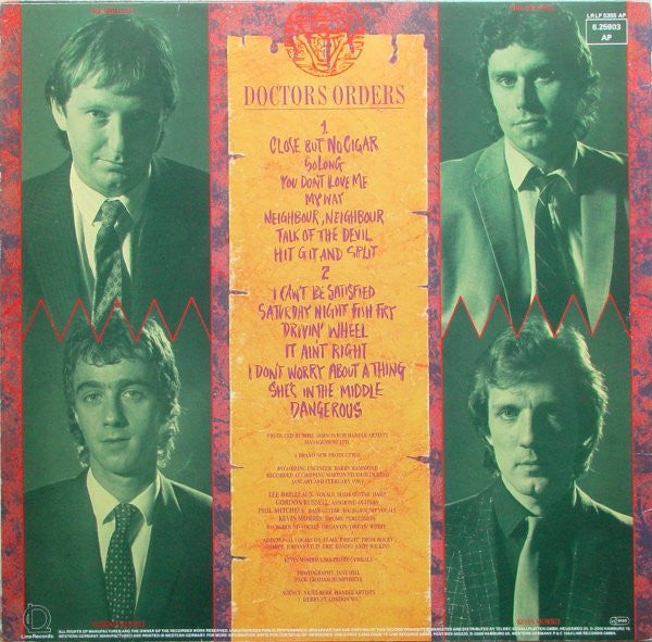 Dr. Feelgood – Doctor's Orders