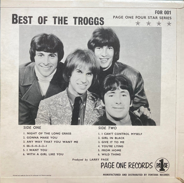 The Troggs – Best Of The Troggs