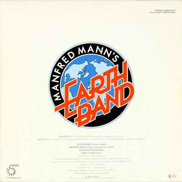 Manfred Mann's Earth Band – Glorified Magnified