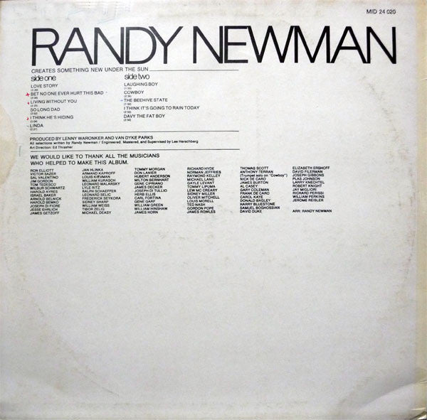 Randy Newman – Randy Newman