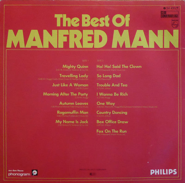 Manfred Mann - Best Of