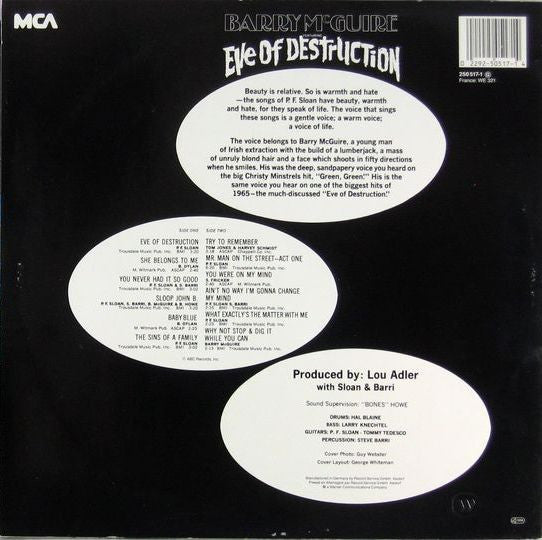 Barry McGuire – Eve Of Destruction