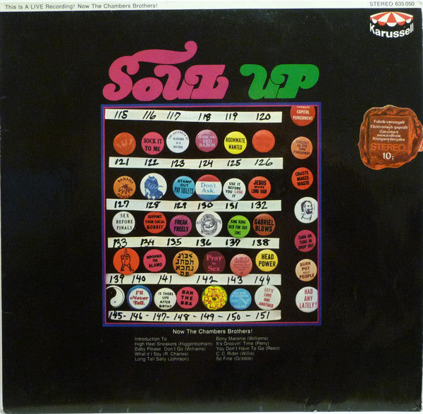 The Chambers Brothers – Soul Up
