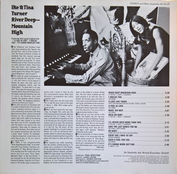 Ike & Tina Turner – River Deep - Mountain High