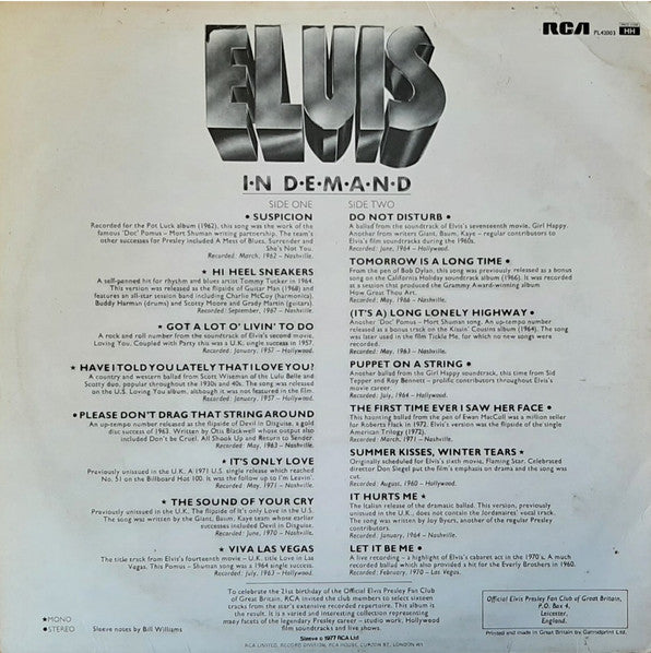 Elvis Presley - Elvis In Demand