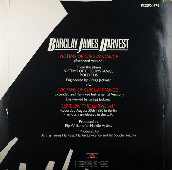 Barclay James Harvest – Victims Of Circumstance