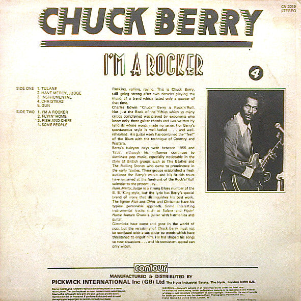 Chuck Berry – I'm A Rocker